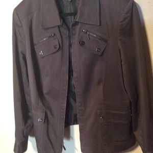 Women’s Jones NY Lightweight Cotton Jacket Size 1X